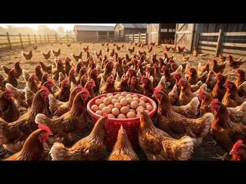 Chicken Farming in Rain: How We Protect 1000+ Free-Range Chickens