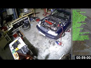 Saab 9000 engine removal with checklist - 1.5 hours in 5 minutes