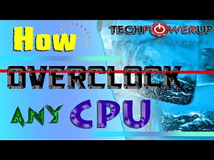 Overclock any CPU using throttlestop