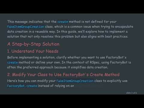 How to Create a Reusable Test Data Class in RSpec for Ruby on Rails