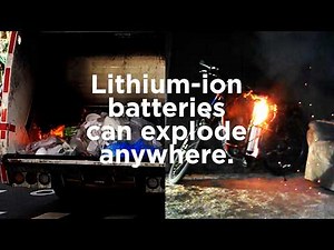 Lithium-ion batteries can EXPLODE anywhere. — FDNY PSA