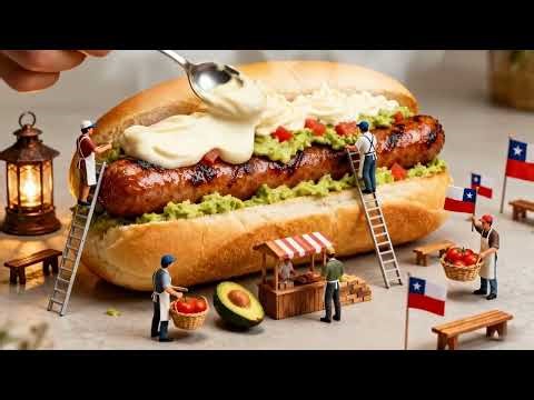 🌭🥑 Chilean Completo ASMR – Miniature Street Bite