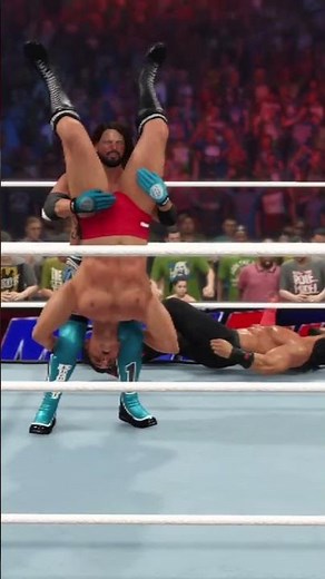 AJ Styles Hits a Massive Styles Clash on Gunther! 💥 | WWE 2K23 Short