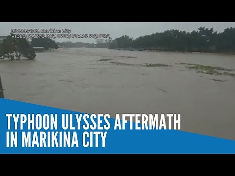 Typhoon Ulysses aftermath in Marikina City
