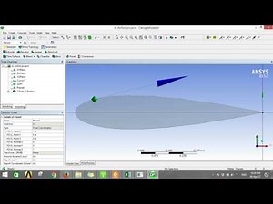 Ansys Fluent NACA 0018 Simulation
