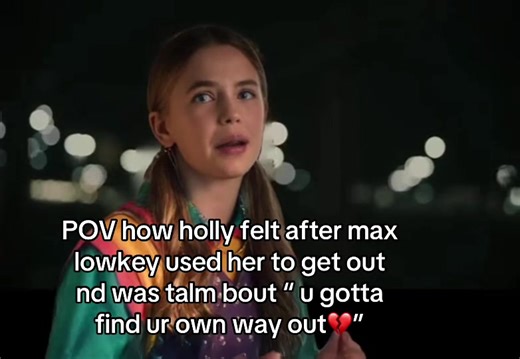 Holly's Feelings After Max's Advice in Stranger Things