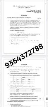 MEC 101 / 001 ENGLISH MEDIUM SOLVED ASSIGNMENT 2025-26 | FOR PDF WHATSAPP ON 9354372788