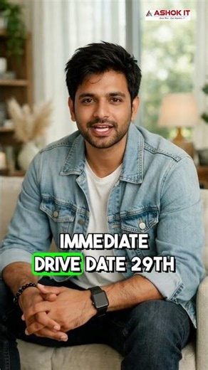 Angular Frontend Developer – Hiring Drive | Ashok IT#AngularJobs #FrontendDeveloper