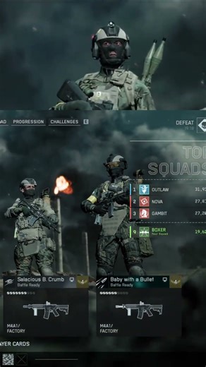 Defeated! Watch Squad Stats and Epic Battlefield Moments! #shorts