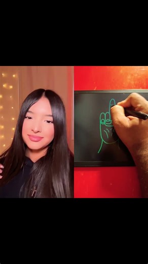 Middle finger drawing #makeuptutorial