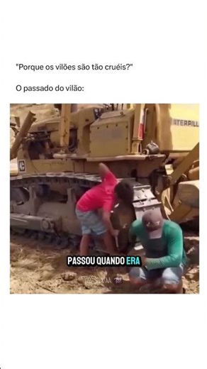 O passado do vilão é cruel 😂😂 #engraçado #memes #tentenaorir