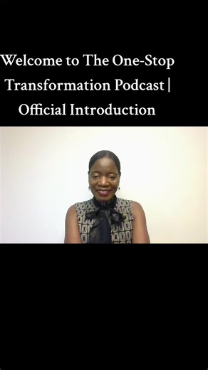 This is the beginning. The One-Stop Transformation Podcast is officially here. This space is for growth, healing, alignment, and real life transformation. Follow for intentional conversations. Share with someone who’s ready for change. Your journey starts here. #OneStopTransformation #TransformationJourney #SelfCare #PersonalGrowth #FaithAndPurpose