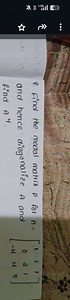 a. Find the modal matrix P for A = \left[ \begin{array} { c c c... | Filo