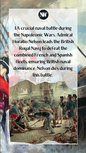 October 21, 1805 – Battle of Trafalgar