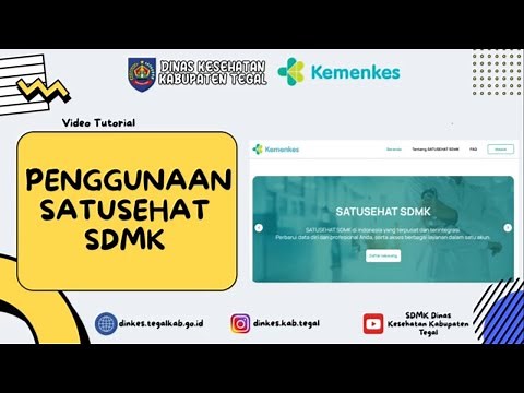 LENGKAP ! 💡 TUTORIAL PENGGUNAAN SATU SEHAT SDMK 💡