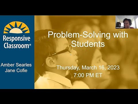 Problem-Solving With Students