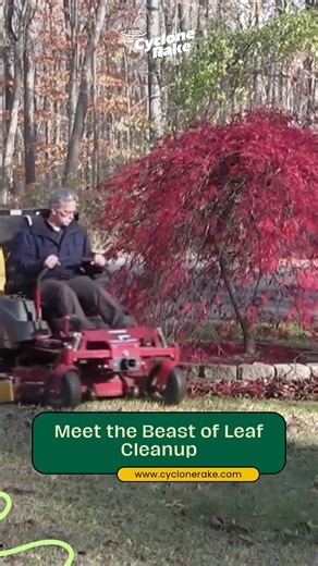 1.8K views | The Z-10 is a beast (not our words, but we agree). With its massive 10-inch diameter capacity, it tackles all types of debris—perfect for large properties or those who want the biggest system on the block. And yes, it loves spring cleanup.  | Cyclone Rake | Facebook