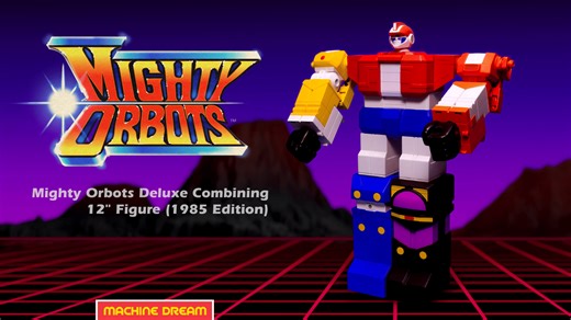 Mighty Orbots Deluxe Combining 12 Figure (1985 Edition)