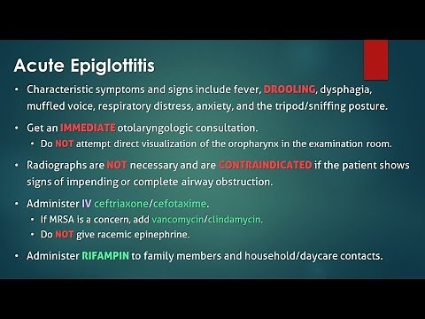 Acute Epiglottitis