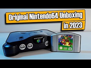 NINTENDO 64 CONSOLE UNBOXING - RETRO CONSOLE UNBOXING | SUPER MARIO 64