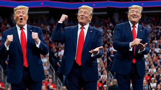 Trump canta Per sempre sì di Sal Da Vinci: il video (finto) generato con l’AI diventa virale sui social