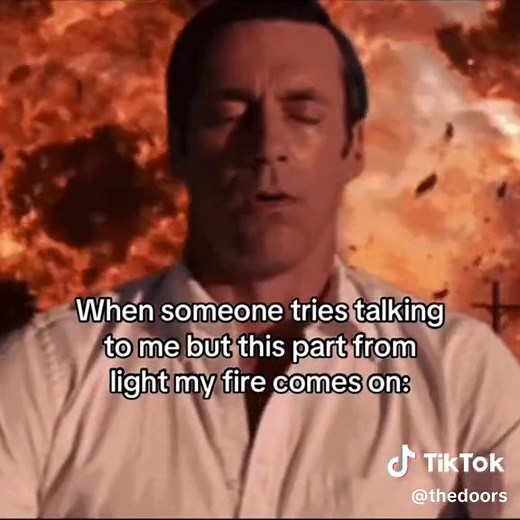 Light My Fire meme: The Doors reaction clip