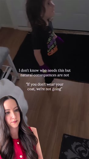 This video explains natural consequences as well as logical/related consequences and punishments. As a parent you get to decide what works for your kid, their age, the situation, and the skill you’re teaching. Generally speaking, I recommend using natural and logical consequences and to avoid punishment. Sending all good vibes, Dr. McKenzie 🩵 Original video: @Alicia Nicole 🇨🇦✨️ ⚠️ This is general education only, it is not a substitute for therapy and is not a personalized plan for any one chi