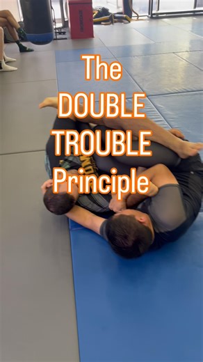 The Double Trouble Principle #bjj #jiujitsu #mma