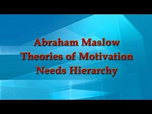 Theories of Motivation: Abraham Maslow Video Lecture | Crash Course for UGC NET Public Administration