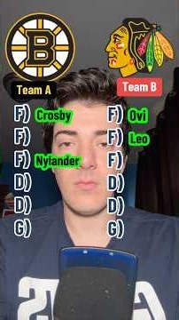 Sidney Crosby vs Alex Ovechkin Who’s Team is Better? 🤔