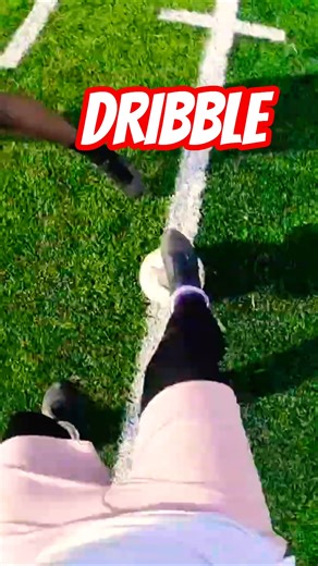 How to Dribble to SCORE⚽ #football #footballskills #soccer