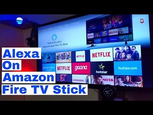 How to Control Amazon Fire TV Stick with Alexa