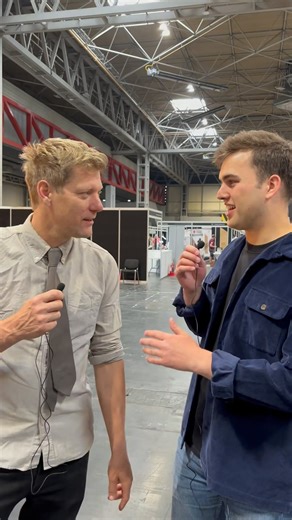 Catch up with Colin Furze 🎙️ Last weekend at Makers Central we bumped into Colin Furze, creator of crazy inventions and brilliant world records 👏💡 #makers #makerscentral #makersofinstagram #reels #reelsinstagram #reelsfb #interview #interviews #trending #invention #worldrecord #youtuber #creator #youtube | Axminster Tools