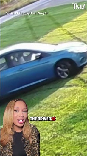 Amazon Delivery Person Drives Car Over Front Lawn to Deliver Package, On Video