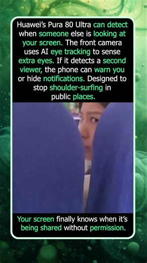 This Phone Knows When Someone Is Watching Your Screen