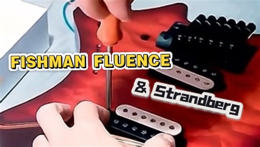 如何在 Strandberg 吉他上安装 Fishman Fluence 双线圈拾音器？