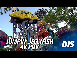 Jumpin' Jellyfish POV | Disney California Adventure Park