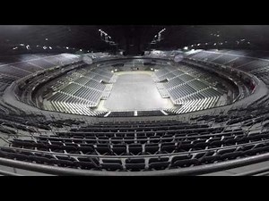 Die neue Lichtanlage der Lanxess-Arena