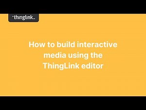How to build interactive images in ThingLink