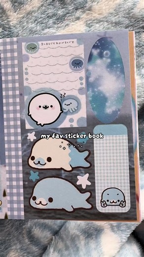 Exploring My Favorite Sticker Book with Tamagotchi and Mamegoma