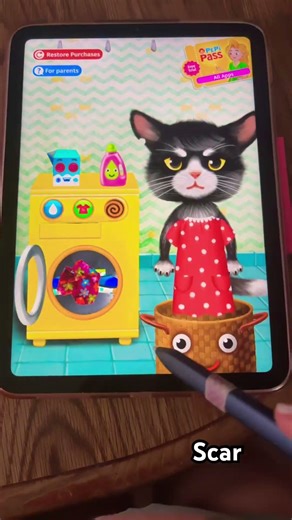 Playing pepi bath 2
