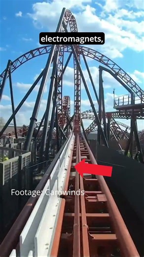 The invisible force launching modern roller coasters