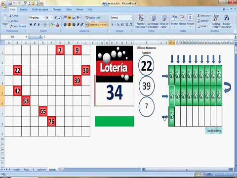 lotería en excel