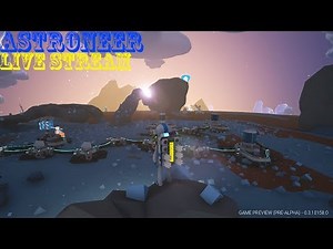 Astroneer - Building A Underground Base And Using The New Terrain MODS