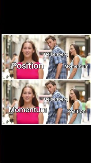 uncertain meme / Heisenberg uncertainty principle #memes #physics #heisenberg #sciencememes