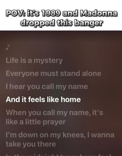 Like a prayer by Madonna #lyrics #1989 #80sPop #Throwback #RetroVibes #ClassicPop#youtube