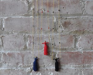 DIY Tassel and Beaded Necklace