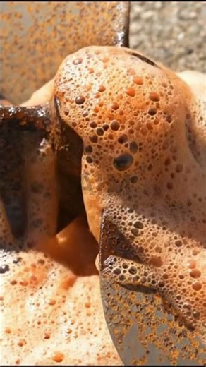 Look At This Rust On Boat Propeller Caused By Salt Water - Artistic Intelligence Magic #asmrshorts