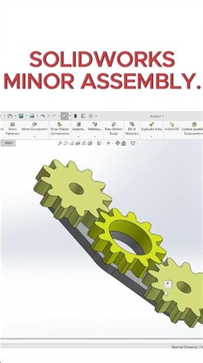 Simple Assembly in SolidWorks | Start to Finish