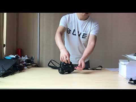 How to setup waka C12 camera strap